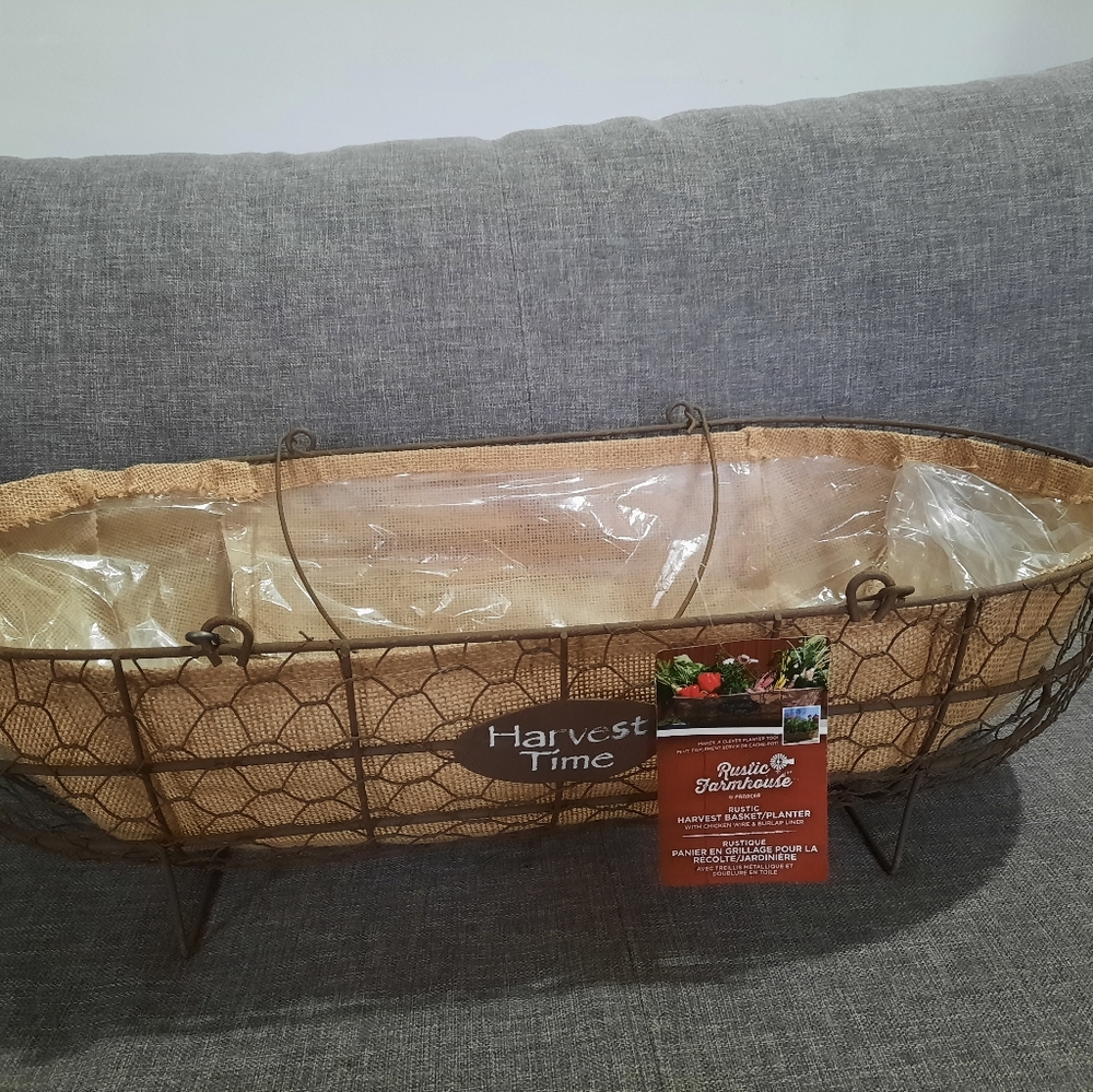 Metal Rustic Basket - Picture 5 of 5